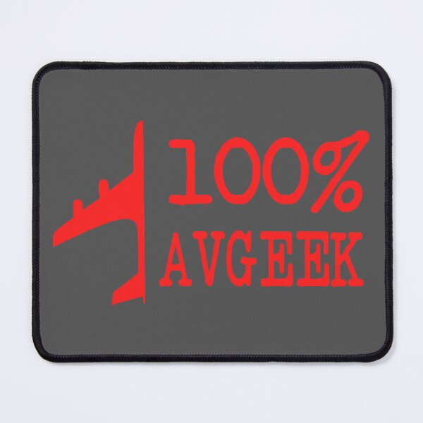 Item preview, Avgeek - Aviation Quote - Airplane Lover Saying Gray Background Red Text designed and sold by Ikaroots.
