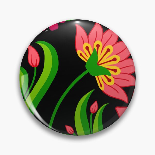 Item preview, Convenient retro floral design designed and sold by Charmy Design.