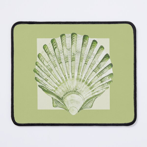 Item preview, Scallop sea shell in pear designed and sold by LisaLeQuelenec.