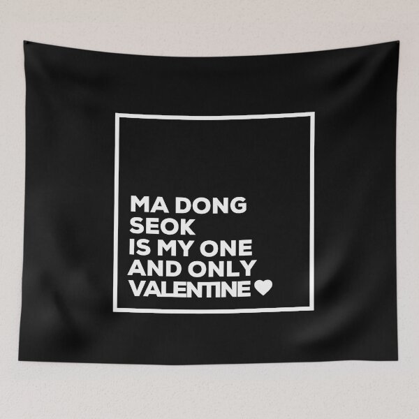 Item preview, MA Dong-seok Is My One And Only Valentine ❤️ designed and sold by Itsheartshop.
