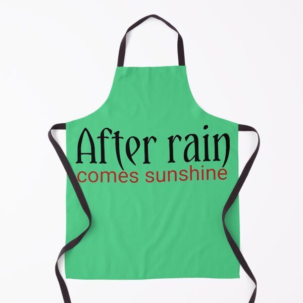 Item preview, AFTER rain comes sunshine designed and sold by Nopidesign-.