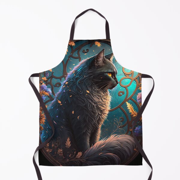 Item preview, The Tortoiseshell Cat Of St Francis Stained Glass Window 4 designed and sold by idreamaboutcats.