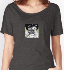 Vintage Diana Camera Woman Photographer Women's Relaxed Fit T-Shirt