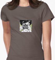 Vintage Diana Camera Woman Photographer Women's Fitted T-Shirt