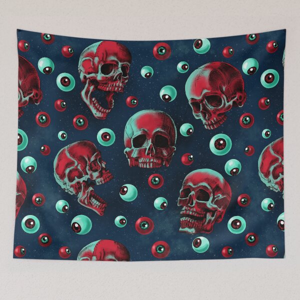Item preview, Skull Eyeballs in the Galaxy designed and sold by Marta Tesoro.
