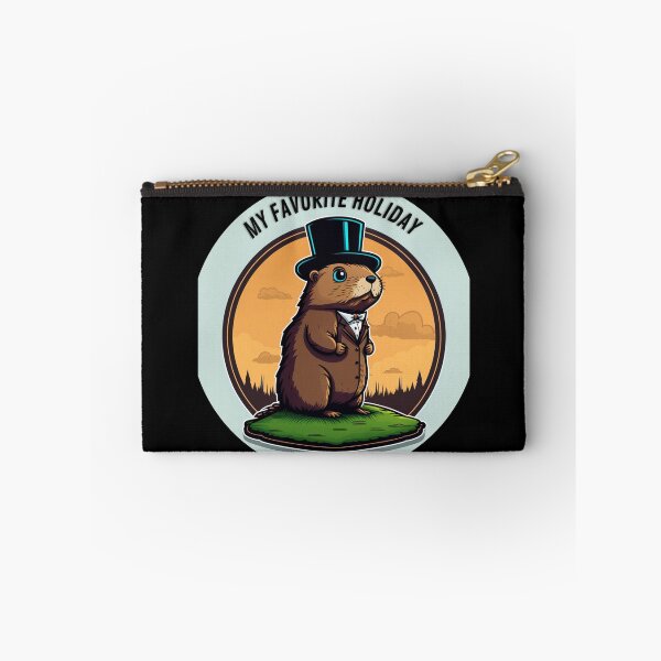 Item preview, My Favorite Holiday/Groundhog Day Predictions: A Whimsical Illustration designed and sold by LiartVibes.