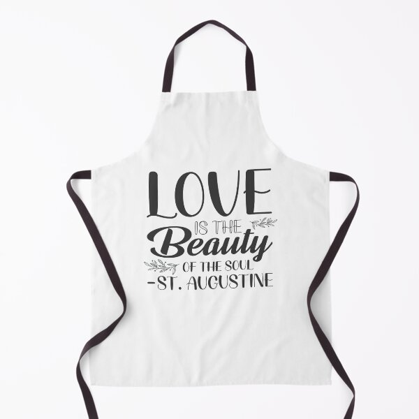 Item preview, Love is the beauty of the soul - Catholic Inspirational Quotes designed and sold by catholicquotes.