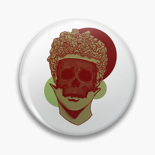 Item preview, Greek Statue Skull Vaporwave designed and sold by PVSKI.