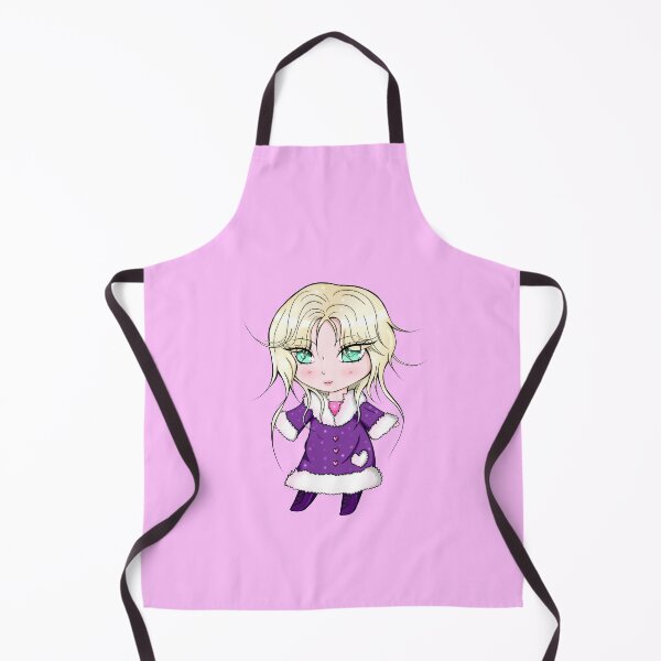 Item preview, Cute chibi girl, violet coat designed and sold by GiiReez.