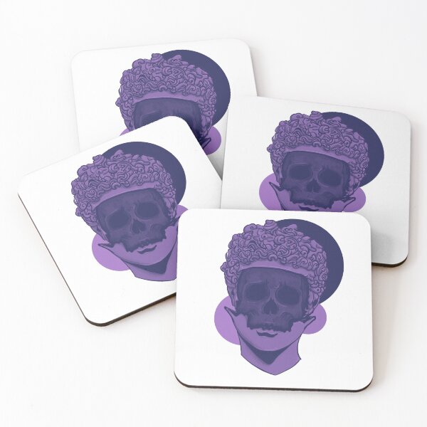Item preview, Greek Statue Skull Vaporwave designed and sold by PVSKI.