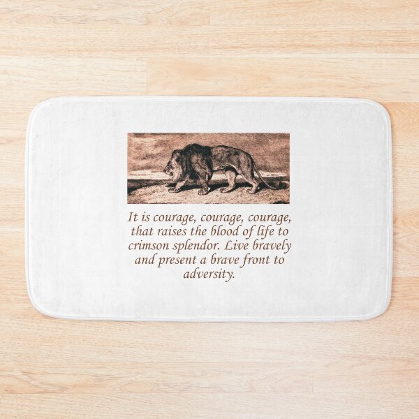 Item preview, It Is Courage Courage Courage designed and sold by CrankyOldDude.