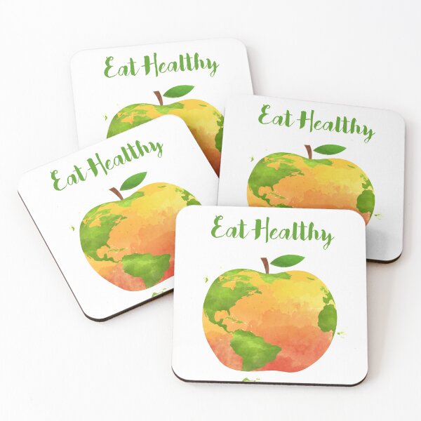 Item preview, Eat Healthy - One apple a day - Healthy in every way designed and sold by thewishdesigns.