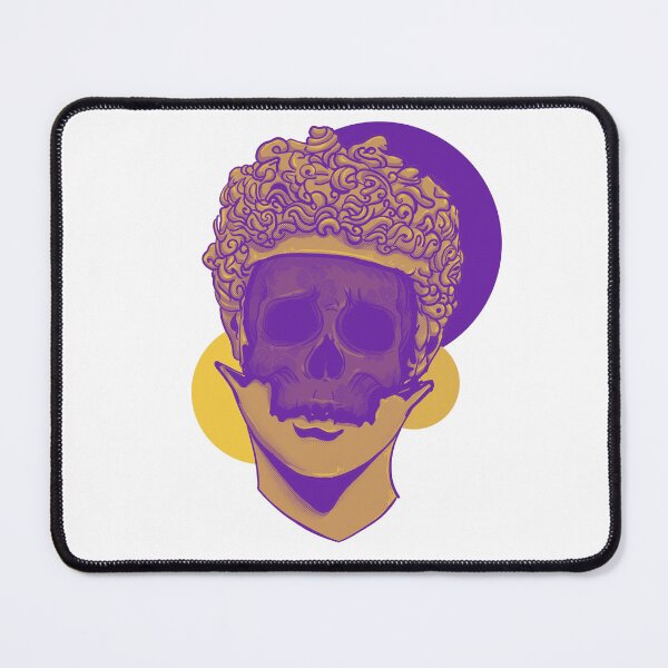 Item preview, Greek Statue Skull Vaporwave designed and sold by PVSKI.