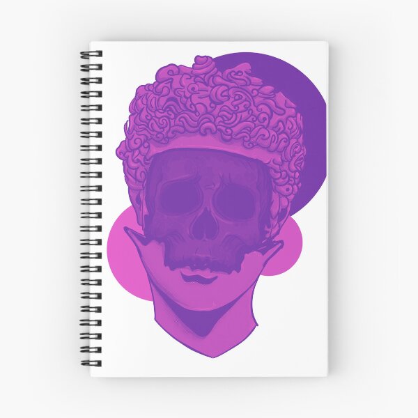 Item preview, Greek Statue Skull Vaporwave designed and sold by PVSKI.