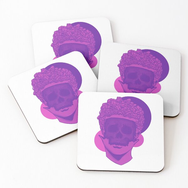 Item preview, Greek Statue Skull Vaporwave designed and sold by PVSKI.