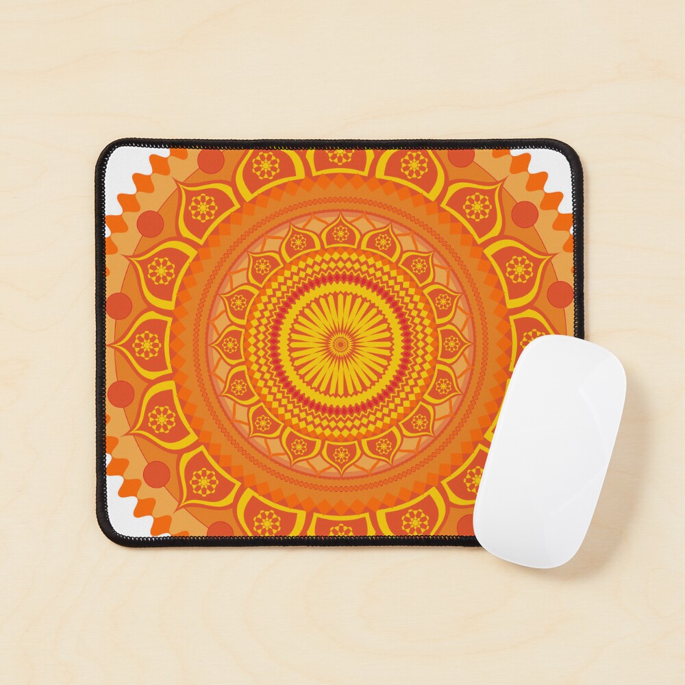 Indische Mandala Mauspad