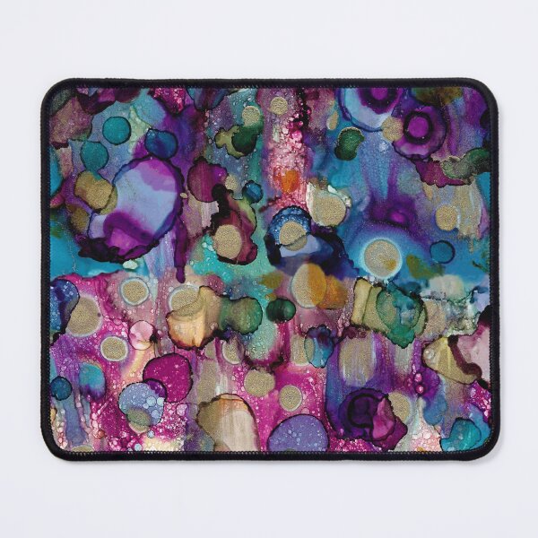 Item preview, Alcohol ink artwork 'Essence of floral' designed and sold by Jessica Goulty.