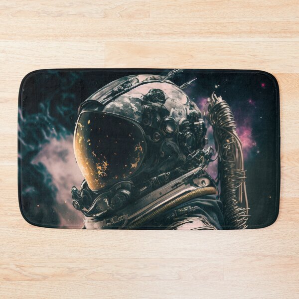 Item preview, a dreaming astronaut looking at space and the milky way 2 designed and sold by popurbanart.
