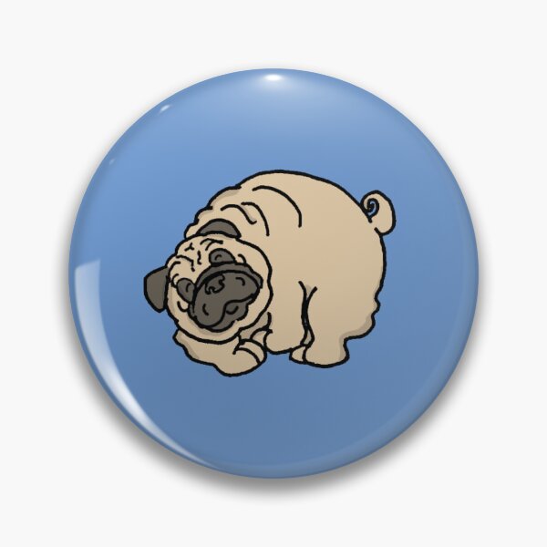 Item preview, Sleeping Pug designed and sold by Anidoodle.