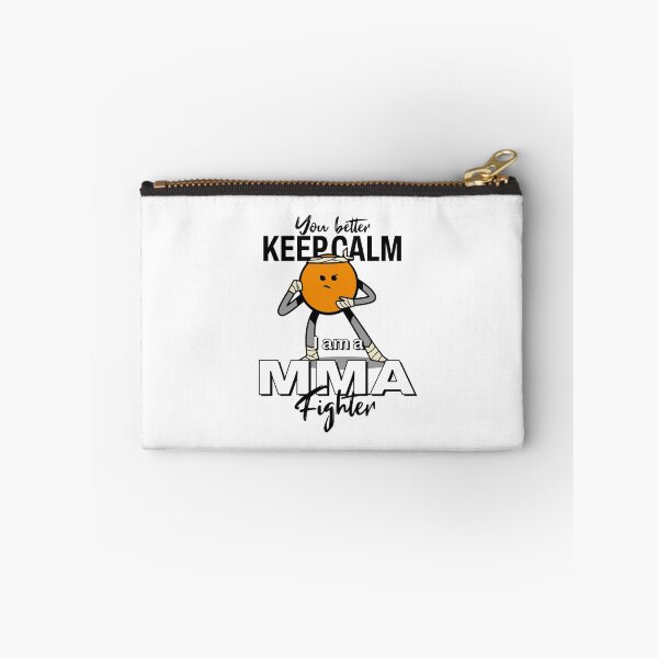 Item preview, Fighting t-shirt design, You better keep calm, I am a mma fighter  designed and sold by teedesigndaily.