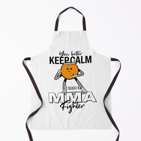 Item preview, Fighting t-shirt design, You better keep calm, I am a mma fighter  designed and sold by teedesigndaily.