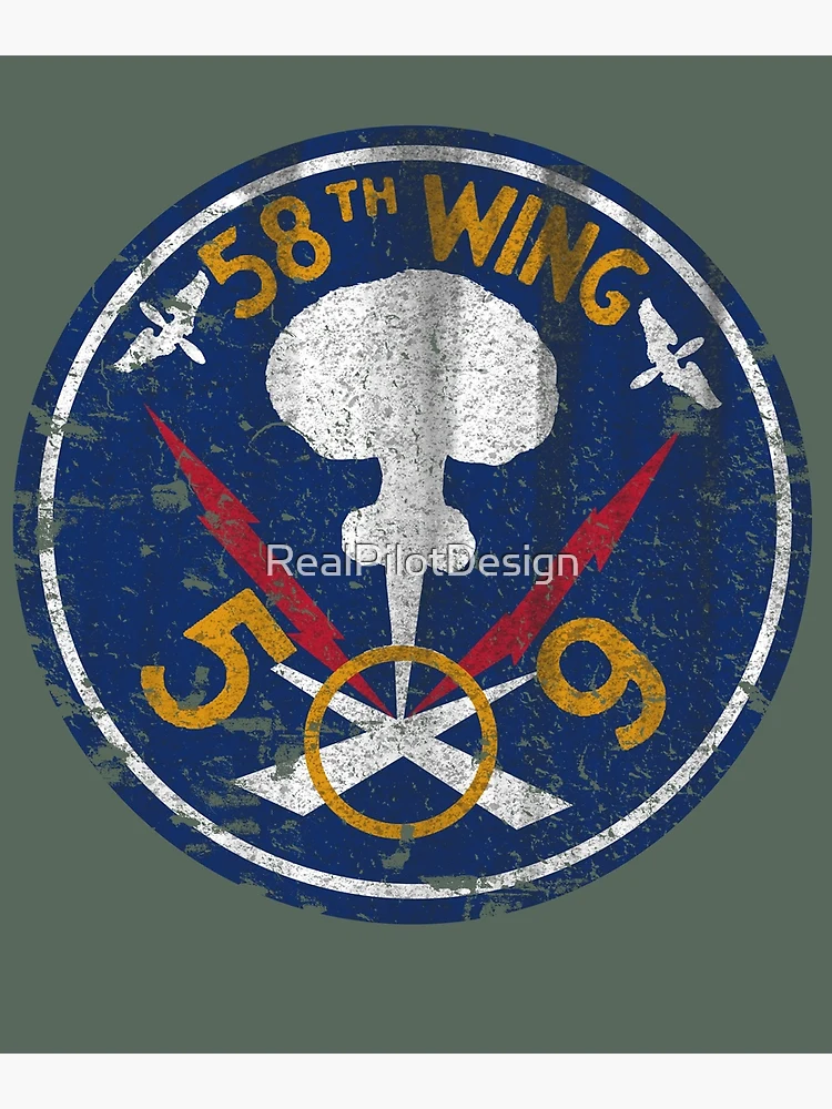 509th Composite Group WWII B-29 Superfortress Insignia- Atomic
