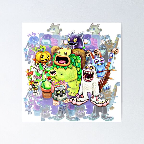My singing monsters wubbox Premium Matte Vertical Poster sold by Luke  Skywalker Panther, SKU 42381250