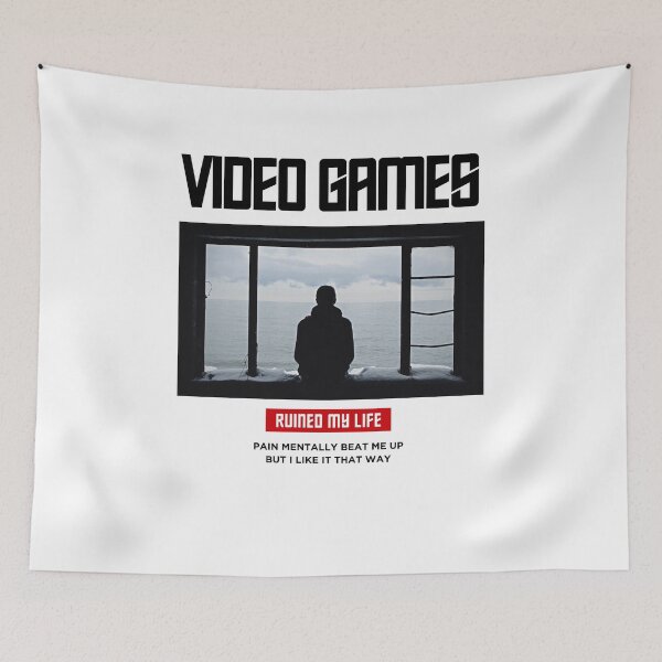 Item preview, video games ruined my life designed and sold by ALIENATIVED.