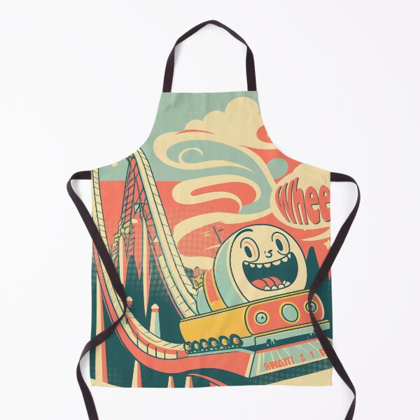 Item preview, Cute Nostalgic 60s Roller Coaster, Stylish Vintage designed and sold by emmjott.