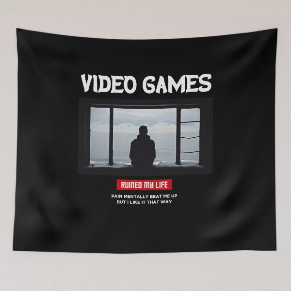 Item preview, video games ruined my life designed and sold by ALIENATIVED.