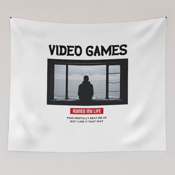 Item preview, video games ruined my life designed and sold by ALIENATIVED.