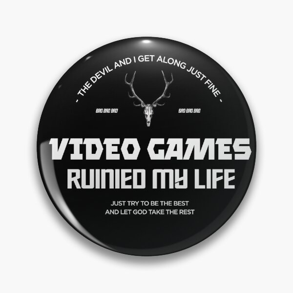Item preview, video games ruined my life designed and sold by ALIENATIVED.