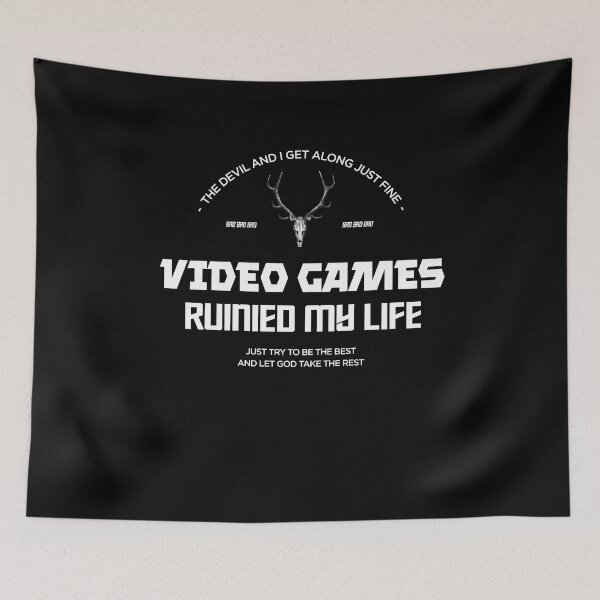 Item preview, video games ruined my life designed and sold by ALIENATIVED.