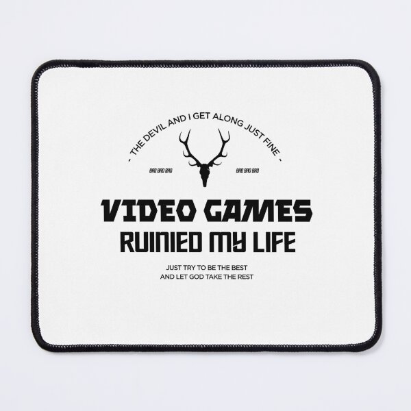 Item preview, video games ruined my life designed and sold by ALIENATIVED.