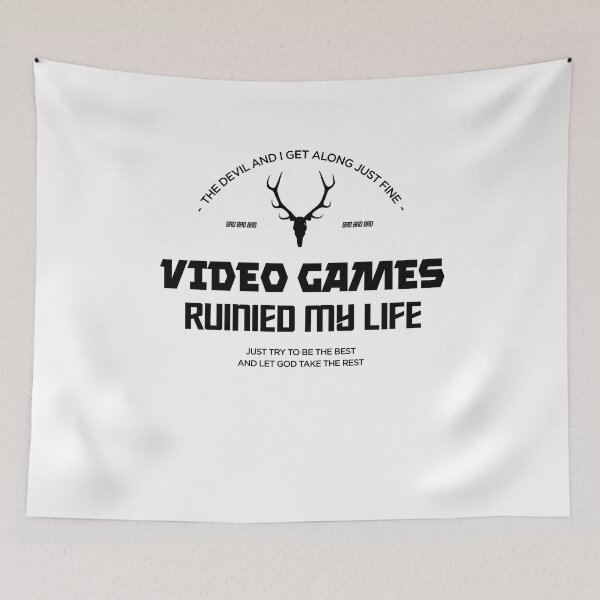Item preview, video games ruined my life designed and sold by ALIENATIVED.