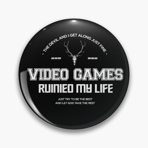 Item preview, video games ruined my life designed and sold by ALIENATIVED.