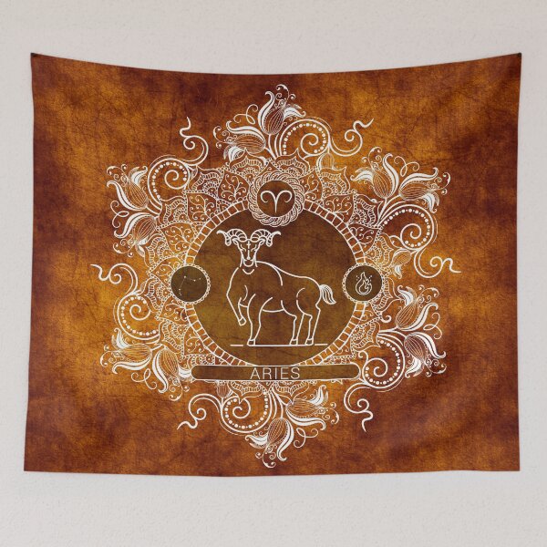Item preview, Zodiac - Tangerine - Aries designed and sold by aleibanez.