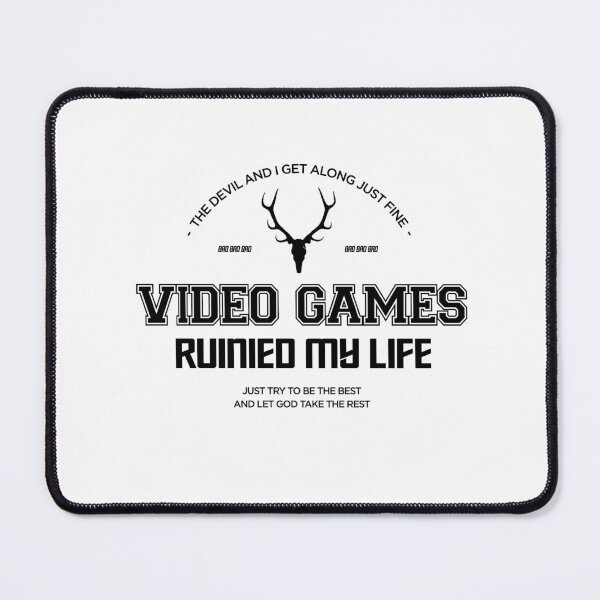 Item preview, video games ruined my life designed and sold by ALIENATIVED.