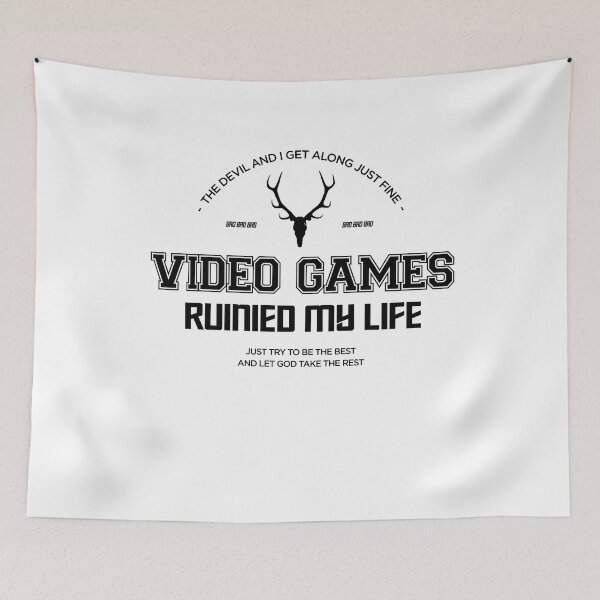 Item preview, video games ruined my life designed and sold by ALIENATIVED.