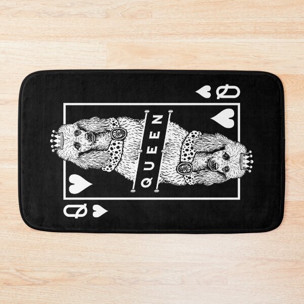 Item preview, Poodle Queen Of Hearts Funny Dog Lover Pop Art designed and sold by GrandeDuc.
