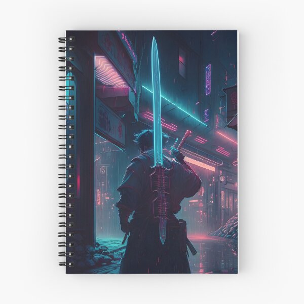 Item preview, Futuristic Tokyo Bounty Hunter wielding a two-handed sword designed and sold by ElevenVoid.
