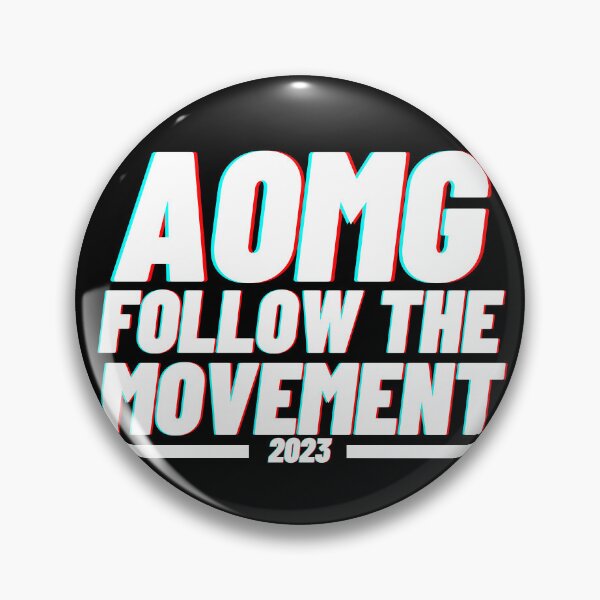Item preview, AOMG Follow the Movement Tour 2023 Inspired Merch White on Black designed and sold by pingupop.
