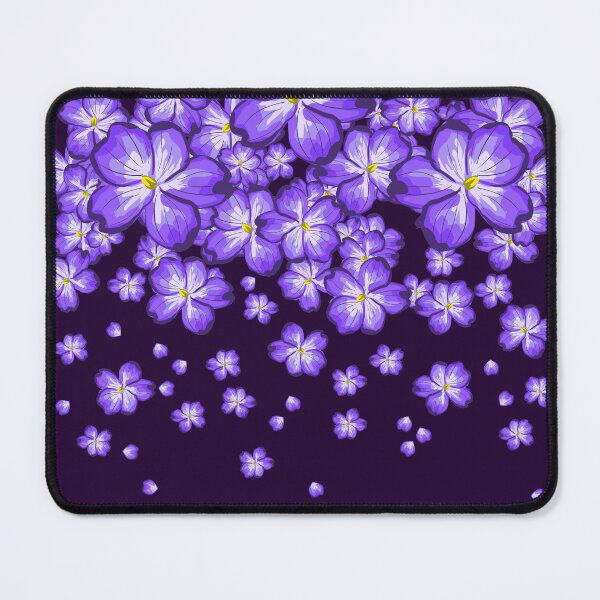 Item preview, Beautiful Violets lavender flowers falling down designed and sold by Fransyn.
