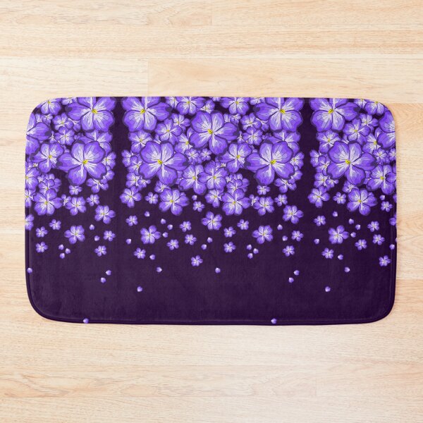 Item preview, Beautiful Violets lavender flowers falling down designed and sold by Fransyn.
