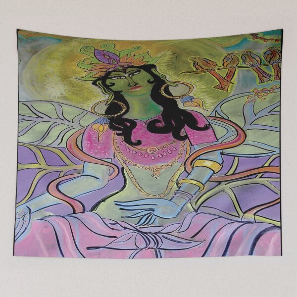 Item preview, Yogini (from Chalk Meditation #13) designed and sold by InfinitePathArt.