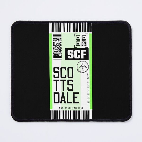 Item preview, SCOTTSDALE SCF classic luggage tag Airport stickers designed and sold by LeddsoDello.
