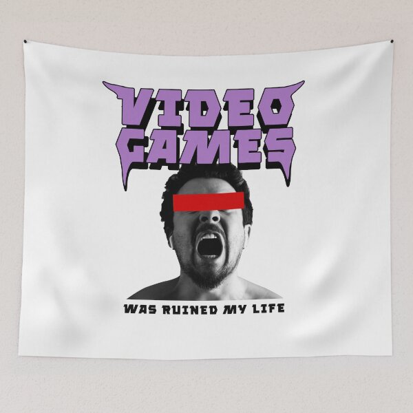 Item preview, video games ruined my life designed and sold by ALIENATIVED.