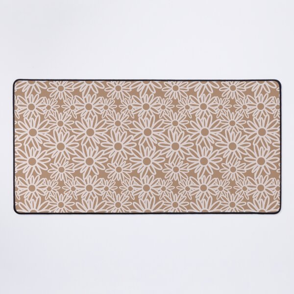 Artikel-Vorschau von Cute Daisy Flower Garden Pattern In Muted Colors Brown, designt und verkauft von scorpiolane.
