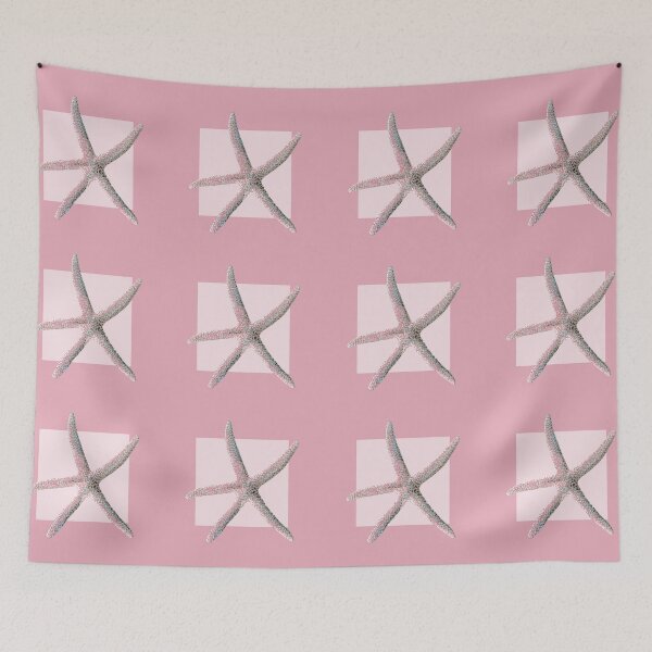 Item preview, Starfish in rose designed and sold by LisaLeQuelenec.