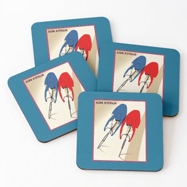 Item preview, GIRO D ITALIA : Abstract Surreal Bicycle Racing Print designed and sold by posterbobs.
